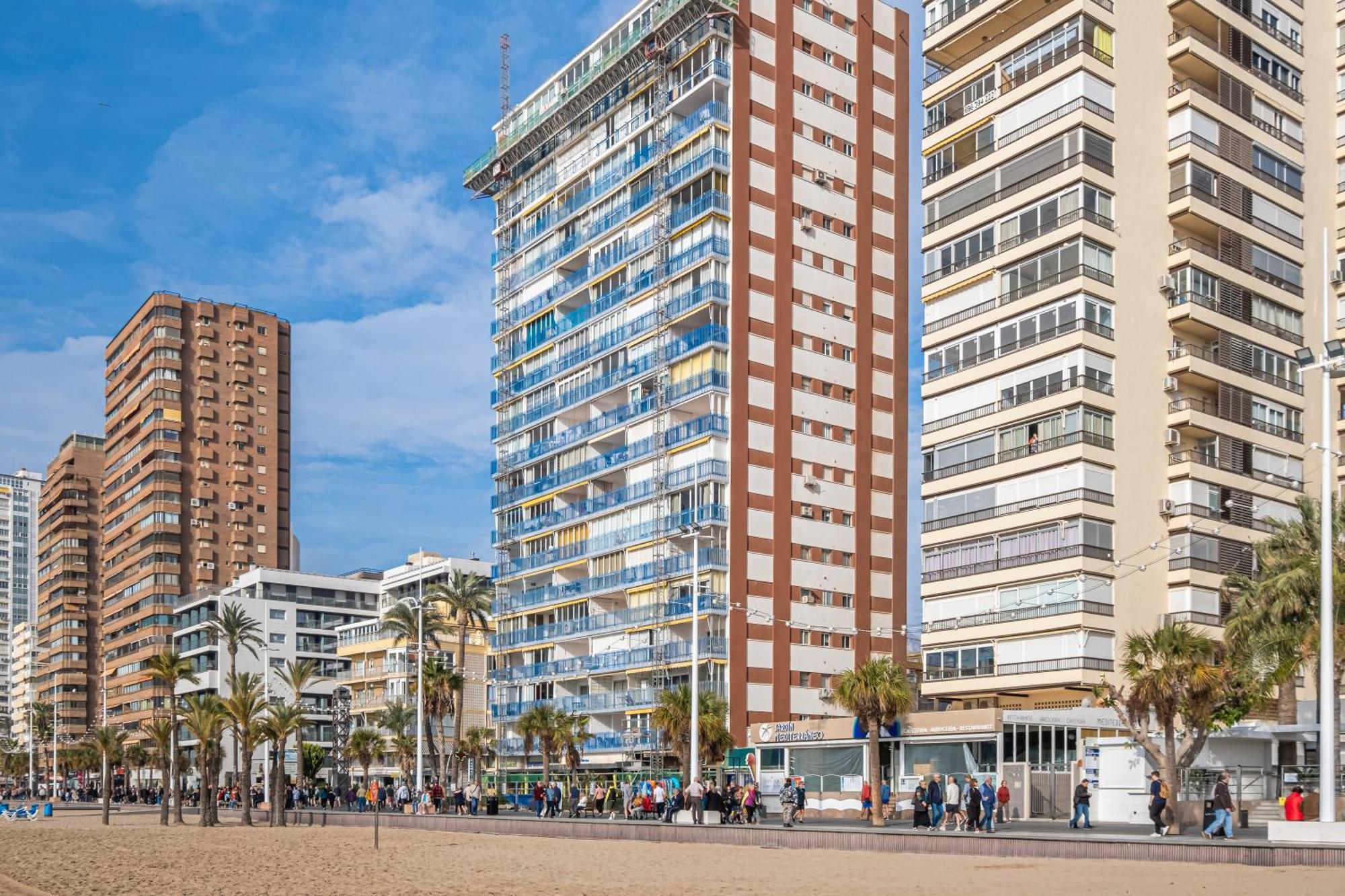 Apartamento Currus Miramar Playa Benidorm Exterior foto